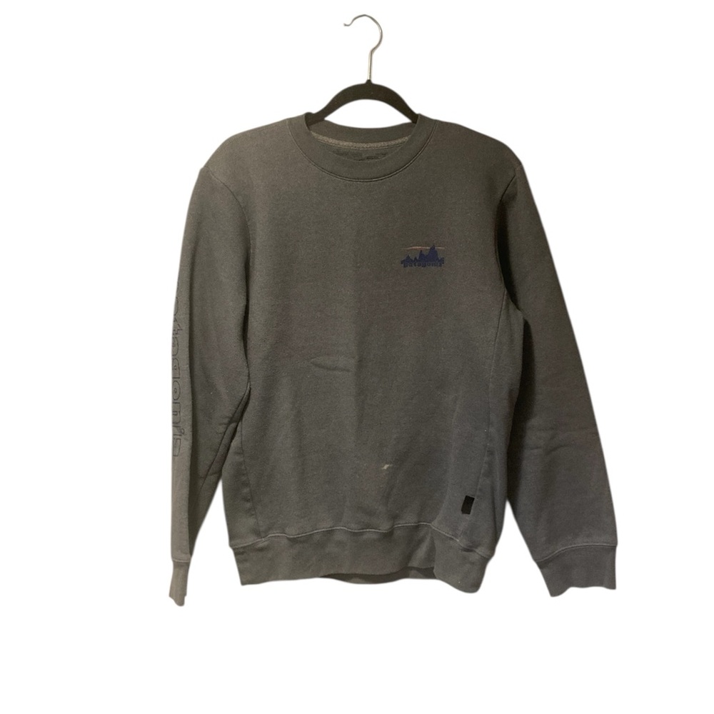 Patagonia Blue Crewneck Men's Sweatshirt